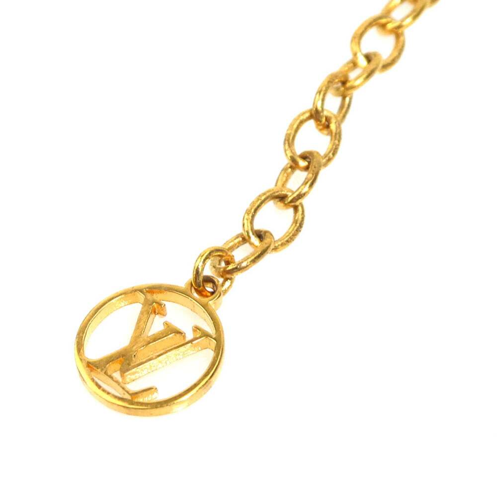 LOUIS VUITTON Gold Necklace - Picture 8 of 11